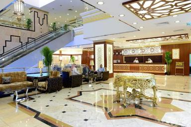Elegant Hotel Lobby Reception