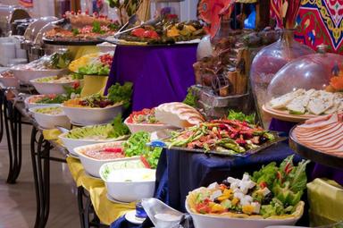 Upscale Restaurant Atmosphere