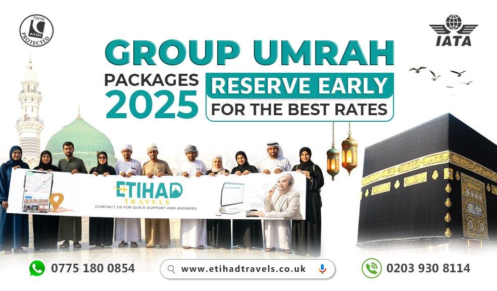 Affordable Group Umrah packages from UK